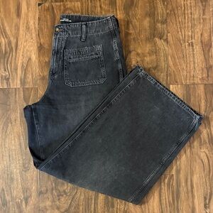 Old Navy High Rise Baggy Wide Leg Jeans